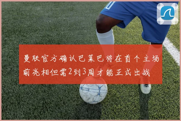 曼联官方确认巴莱巴将在首个主场前亮相但需2到3周才能正式出战